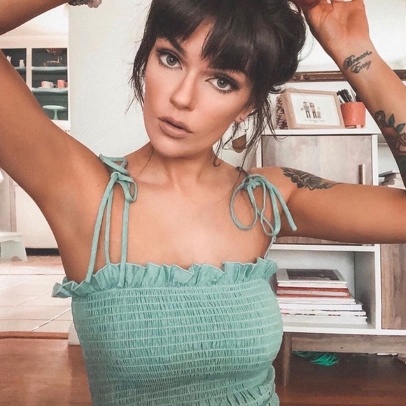 Smocked Ruffle Dress - Picture 2 of 3